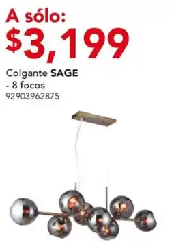 City Club Sage colgante oferta