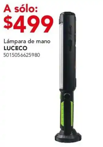 City Club Luceco Lámpara de mano oferta