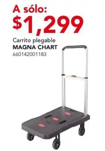 City Club Magna Chart Carrito plegable oferta