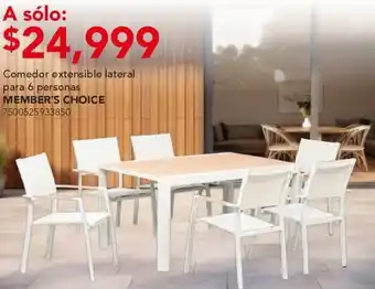 City Club Comedor extensible lateral oferta