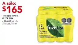 City Club Fuze Tea oferta