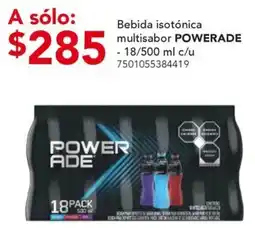 City Club Powerade Bebida isotónica oferta