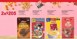 City Club Kellogg's Cereal oferta