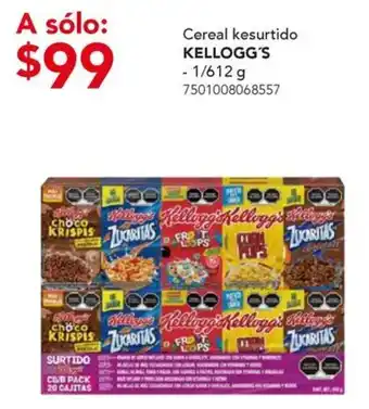 City Club Kellogg's Cereal Kesurtido oferta