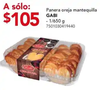 City Club Gabi Panera oreja mantequilla oferta