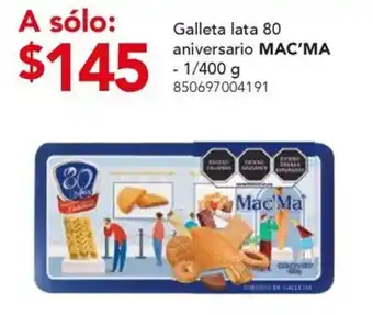 City Club Mac'Ma Galleta oferta