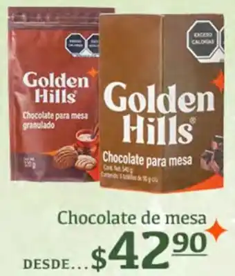 Fresko Golden hills golden hocolate para mesa oferta