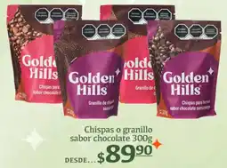 Fresko Golden hills chispas para sabor chocolate semitage oferta