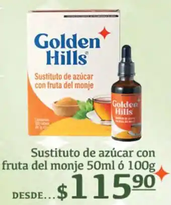 Fresko Golden hills sustituto de azúcar con fruta del monje oferta