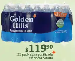 Fresko Golden hills 35 pack agua purificada sin sodio oferta