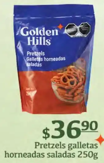 Fresko Golden hills pretzels galletas horneadas saladas oferta