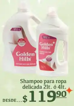 Fresko Golden hills shampoo para ropa delicada oferta