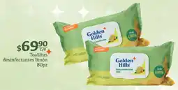 Fresko Golden hills toallitas desinfectantes limón oferta