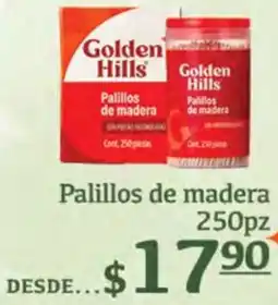 Fresko Golden hills de madera de madera oferta