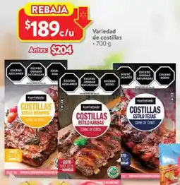 Walmart Variedad de costillas oferta