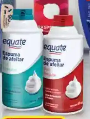 Walmart Equate espuma para afeitar oferta