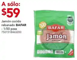 City Club Bafar jamón cocido rebanado oferta