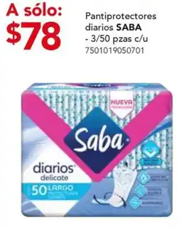 City Club Saba pantiprotectores diarios oferta