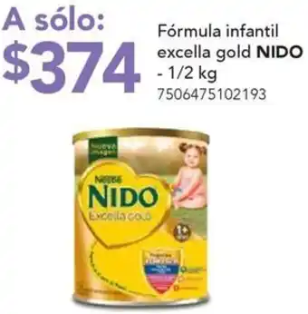 City Club Nido fórmula infantil excella gold oferta