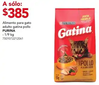 City Club Purina alimento para gato adulto gatina pollo oferta