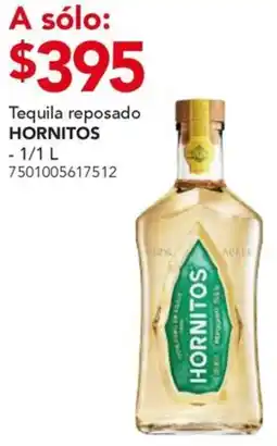 City Club Hornitos tequila reposado oferta