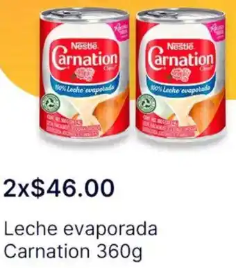 OXXO Leche evaporada Carnation oferta