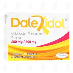 Farmacias Guadalajara Dalexidol 200mg/500mg, 10 Tabletas oferta