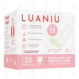 Farmacias Guadalajara Pantiprotectores Luaniü Diarios, 25 pzas oferta