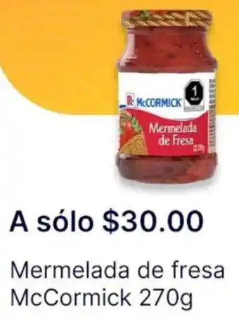 OXXO Mccormick mermelada de fresa oferta