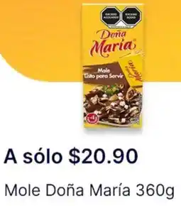 OXXO Doña maría mole oferta