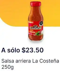 OXXO La costeña salsa arriera oferta