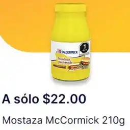 OXXO Mccormick mostaza oferta