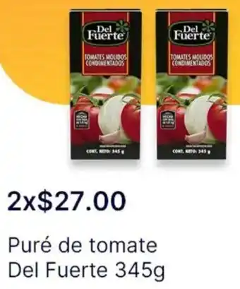 OXXO Del fuerte puré de tomate oferta