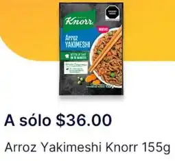 OXXO Knorr arroz yakimeshi oferta