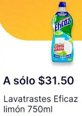 OXXO Eficaz limón lavatrastes oferta