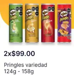 OXXO Pringles variedad oferta