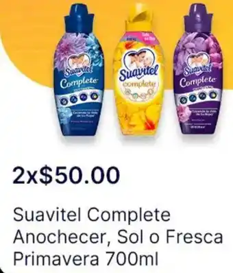 OXXO Suavitel complete anochecer, sol o frescal primavera oferta