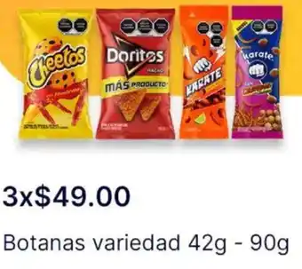 OXXO Botanas variedad oferta