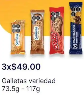 OXXO Galletas variedad oferta