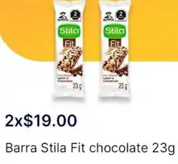 OXXO Stila fit barra chocolate oferta