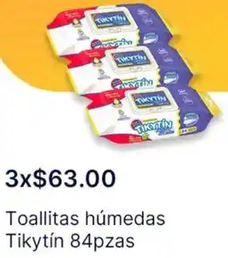 OXXO Tikytín Toallitas húmedas oferta