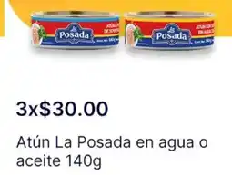 OXXO La posada atún en agua o aceite oferta