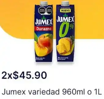 OXXO Jumex variedad oferta