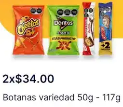 OXXO Botanas variedad oferta