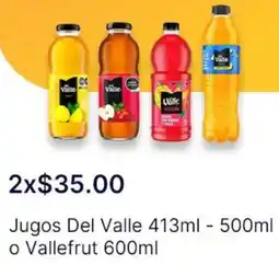 OXXO Del valle jugos oferta