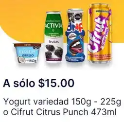 OXXO Yogurt variedad oferta