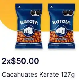 OXXO Karate cacahuates oferta