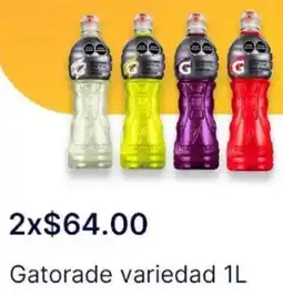 OXXO Gatorade variedad oferta