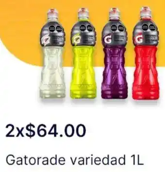 OXXO Gatorade variedad oferta