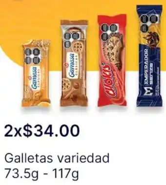 OXXO Galletas variedad oferta